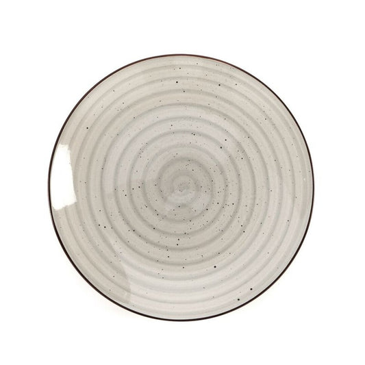 PLATO POSTRE 19,5CM GRIS
