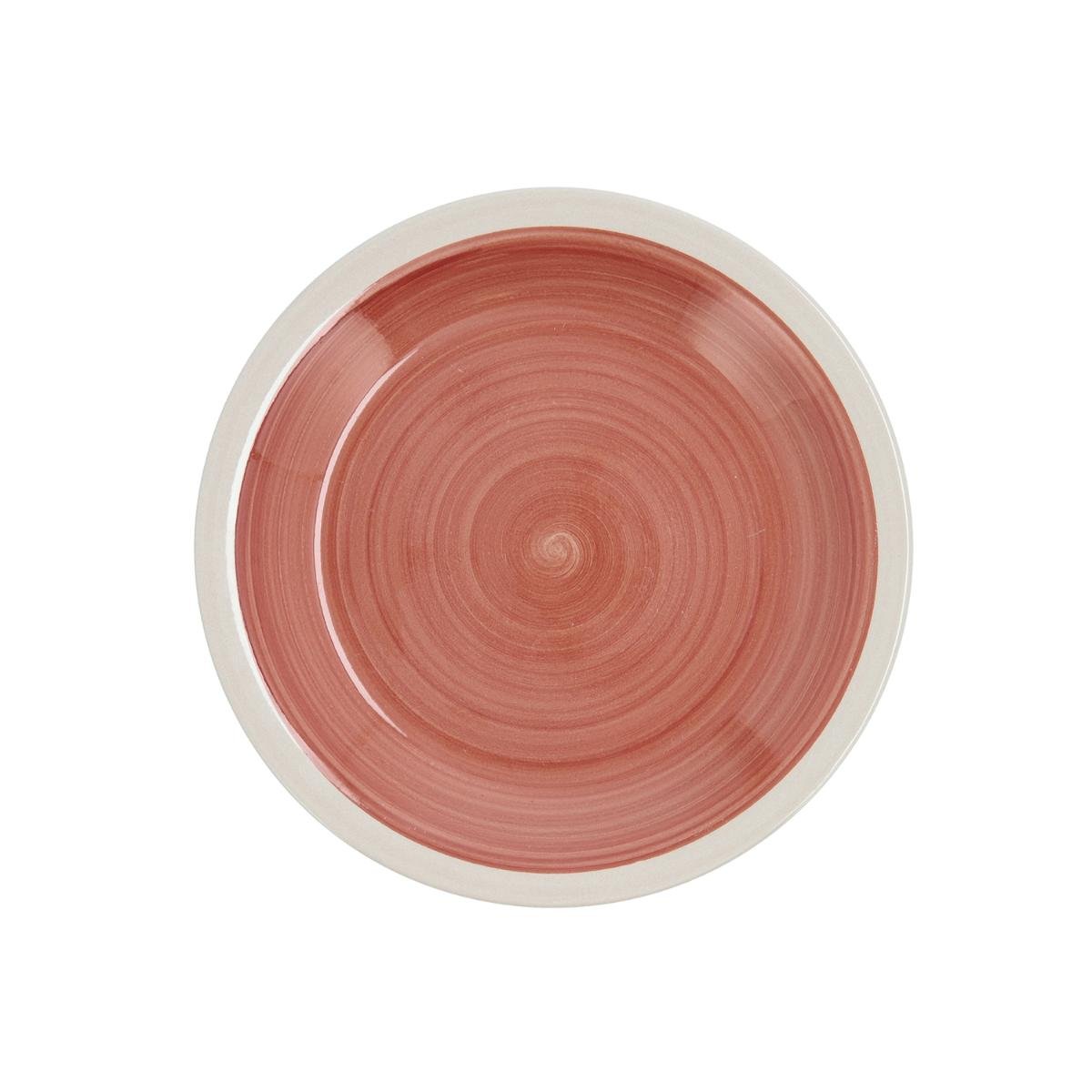 PLATO POSTRE BALTICO ROJO