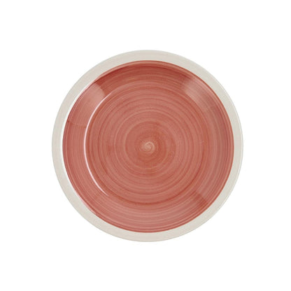 PLATO POSTRE BALTICO ROJO