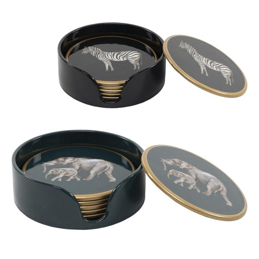JUEGO DE 6 POSAVASOS ROYAL ANIMAL