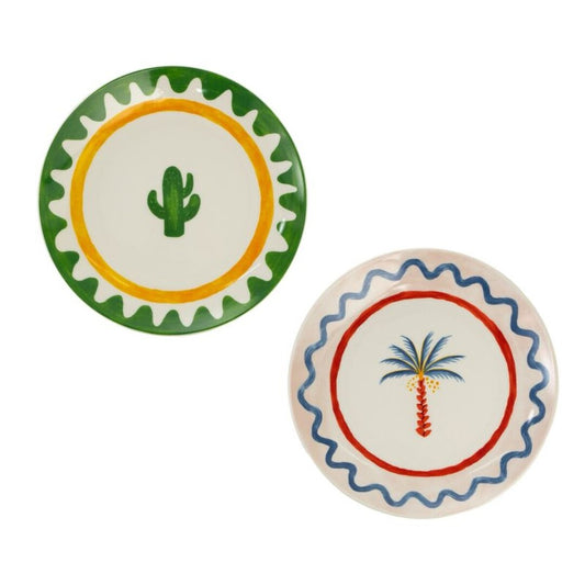 PLATO POSTRE TROPICAL 15,5CM