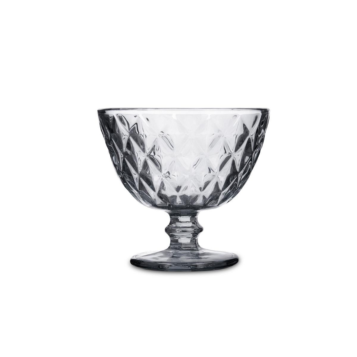 COPA HELADO PRISMA 30CL GRIS