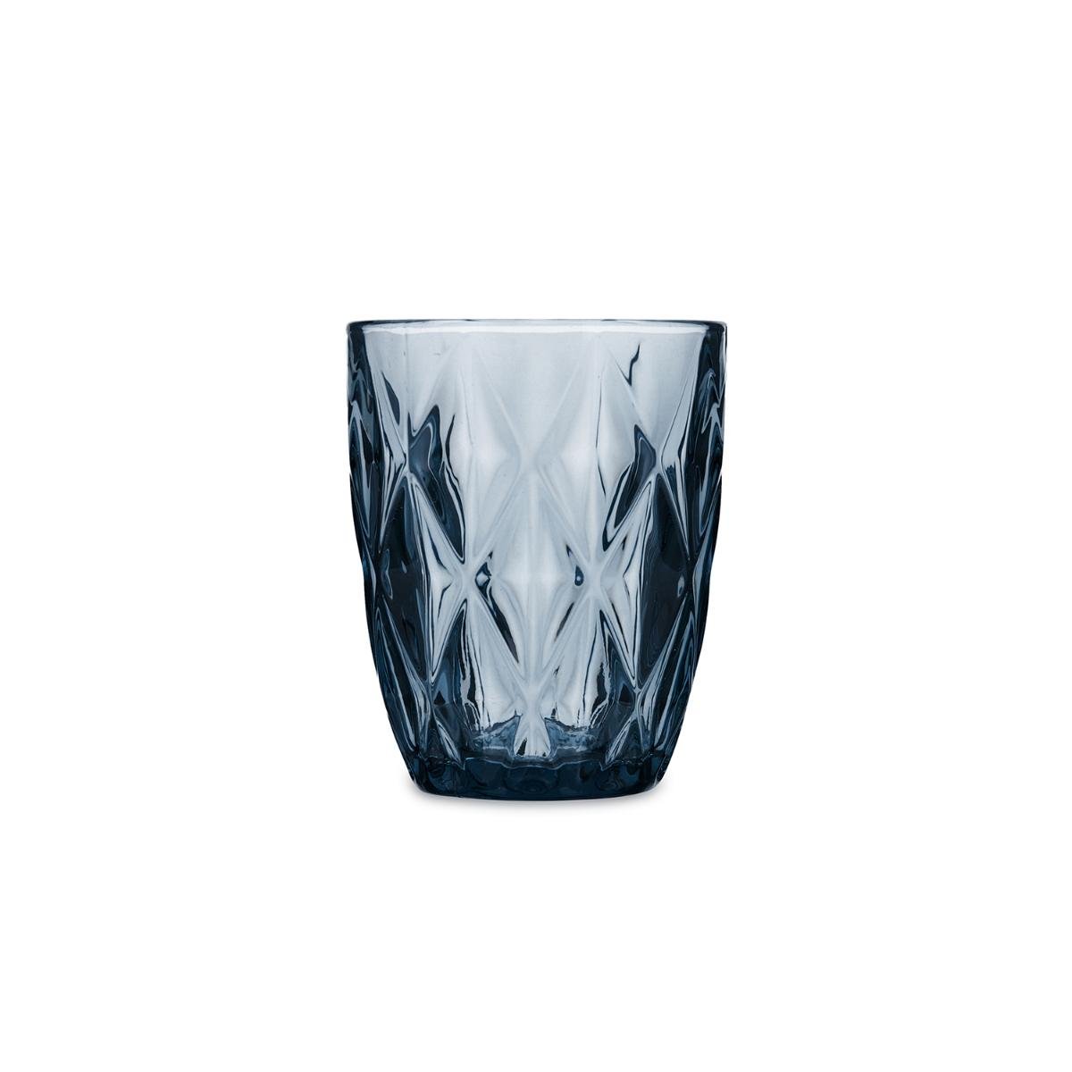 VASO BAJO PRISMA 28CL AZUL