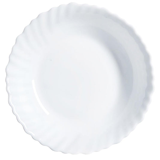 PLATO POSTRE BLANCO