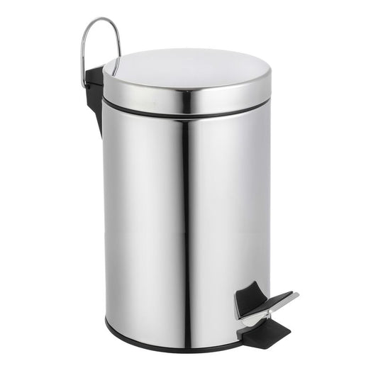 PAPELERA ACERO INOXIDABLE 5L