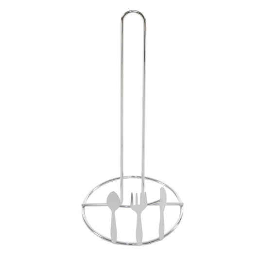 PORTARROLLOS COCINA CROMADO