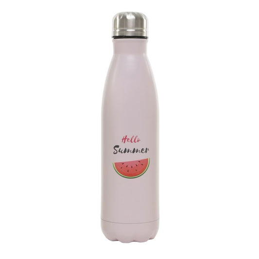BOTELLA ACERO INOX. 500ML SANDIA
