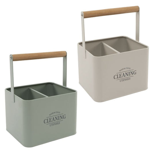 JUEGO DE 2 BOTE UTENSILIOS METAL NATURE