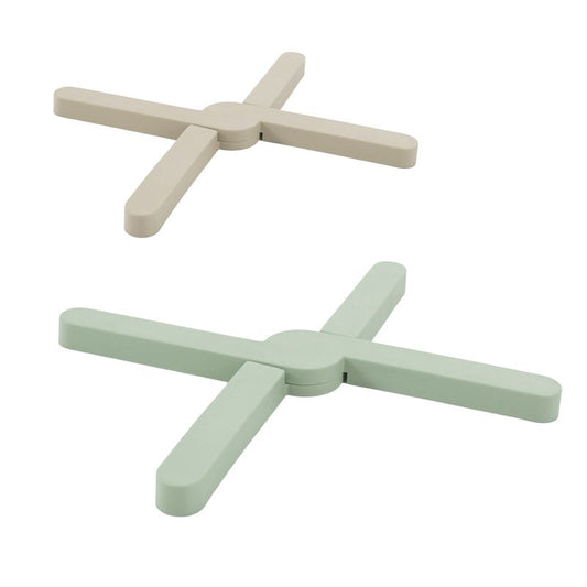 JUEGO DE 2 SALVAMANTELES GOMA PLEGABLE