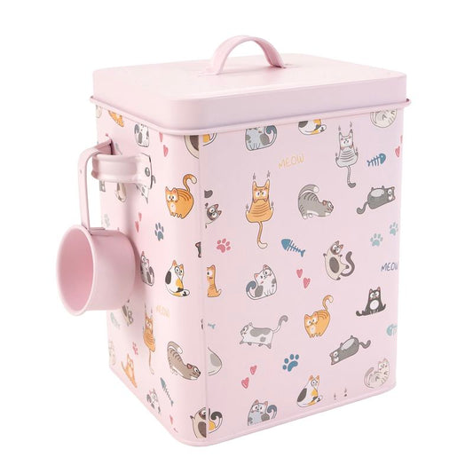 CONTENEDOR COMIDA 6L GATOS