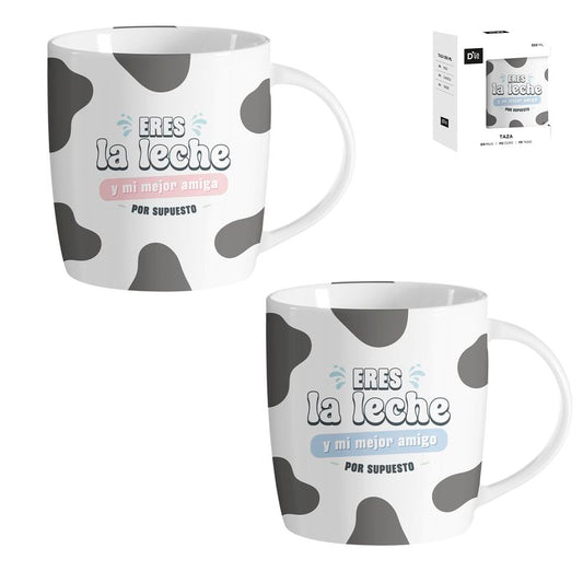 JUEGO DE 2 MUG 350ML ERES LA LECHE