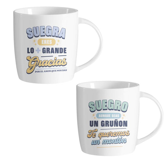 JUEGO DE 2 MUG 350ML SUEGR@S
