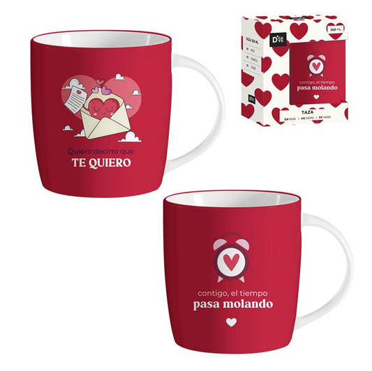 JUEGO DE 2 MUG 350M AMOR
