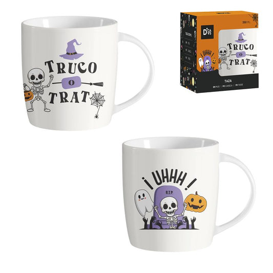 JUEGO DE 2 MUG 350ML HALLOWEEN