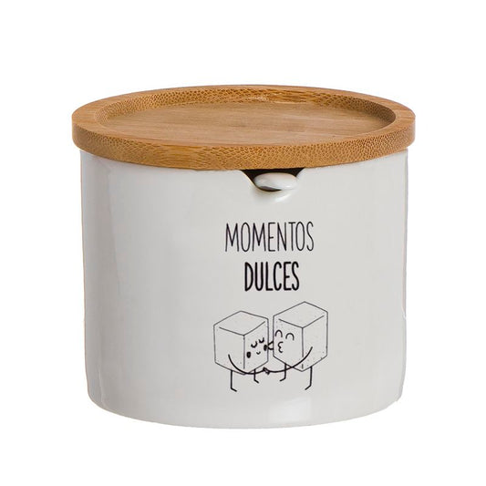 AZUCARERO TAPA BAMBU MOMENTOS DULCES
