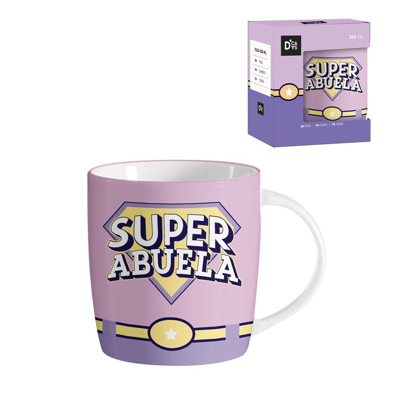 MUG 350ML SUPER ABUELA