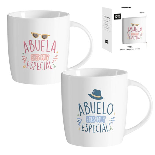 JUEGO DE 2 MUG 350ML ABUELOS