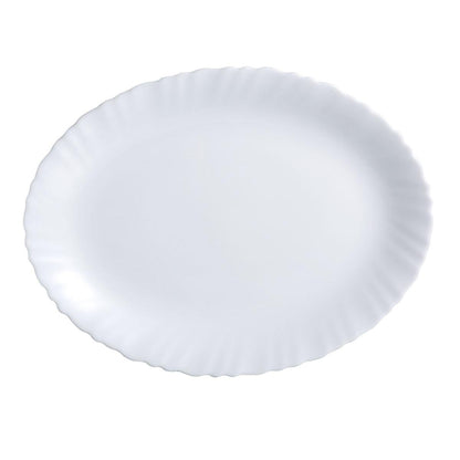 FUENTE OVAL 33CM BLANCA
