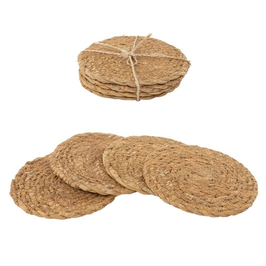 JUEGO DE 4 POSAVASOS ALGA TRENZADA