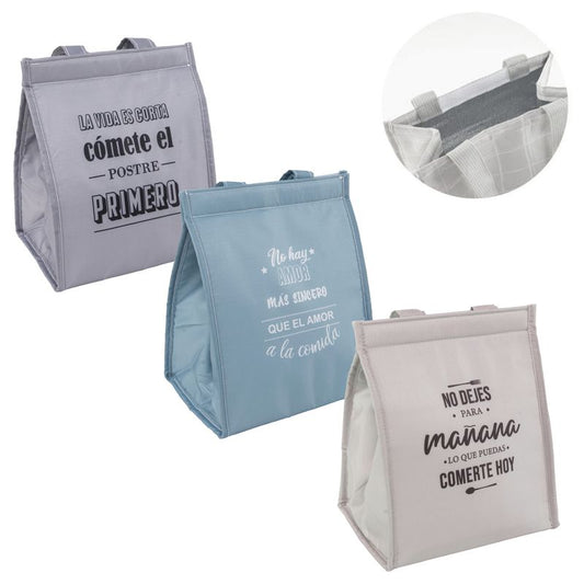 JUEGO DE 3 BOLSA ISOTERMICA PORTA ALIMENTOS