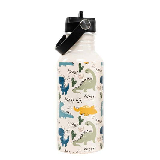 BOTELLA ALUMINIO 600ML DINOS