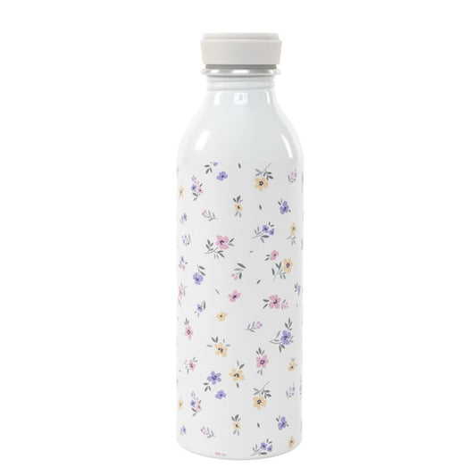 BOTELLA DE ALUMINIO 540ML BASICS FLORES