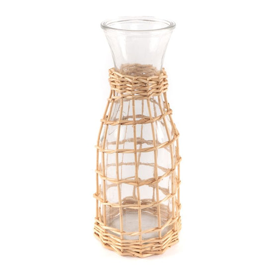JARRA CRISTAL/HOJA 850ML