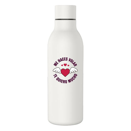 BOTELLA ACERO INOX. 500ML AMOR