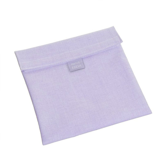 BOLSA PORTA ALIMENTOS REUTILIZABLE LILA
