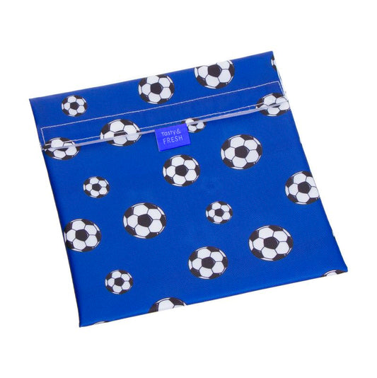 BOLSA PORTA ALIMENTOS REUTILIZABLE FUTBOL