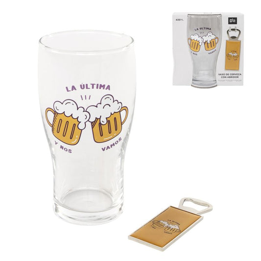 VASO DE CERVEZA 550ML CON ABRIDOR