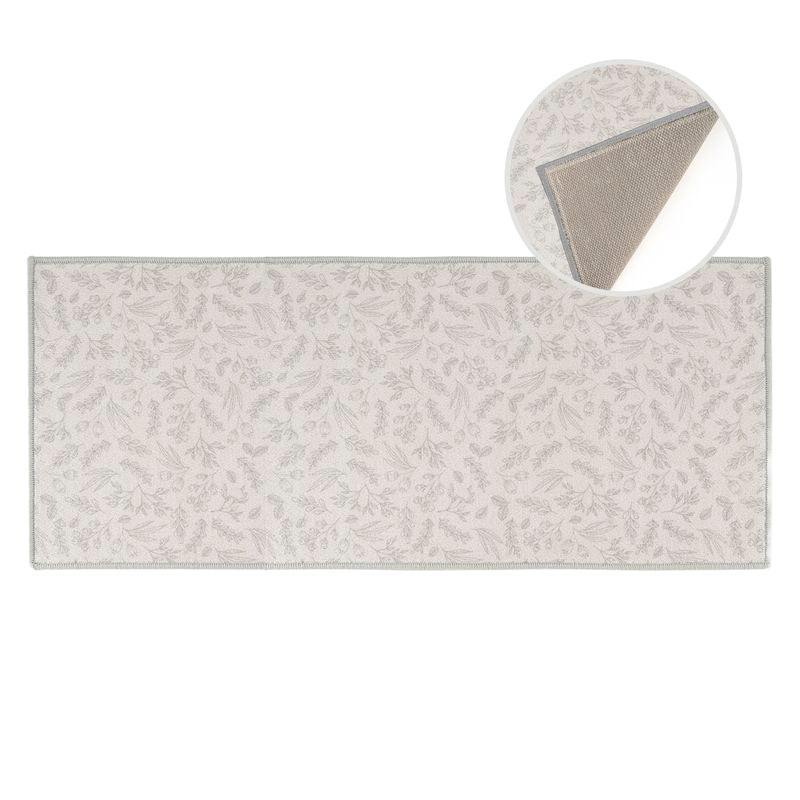 ALFOMBRA COCINA 110X40 HOJAS