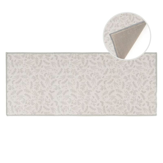 ALFOMBRA COCINA 110X40 HOJAS