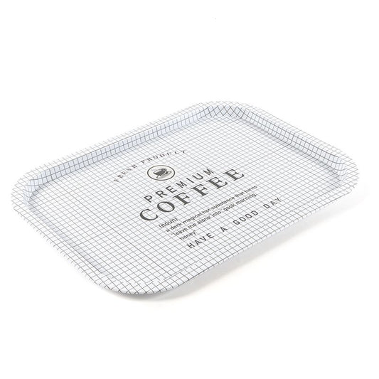 BANDEJA METAL 40X28,5 CAFE