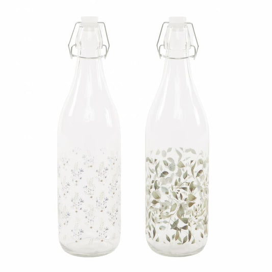 JUEGO DE 2 BOTELLA 1L HOJAS