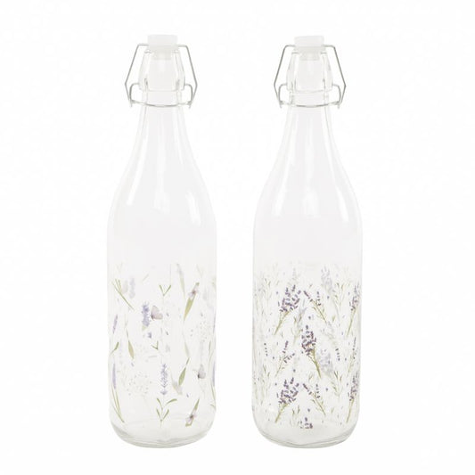 JUEGO DE 2 BOTELLA 1L LAVANDA