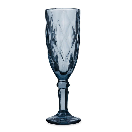 COPA FLAUTA PRISMA 16,5CL AZUL