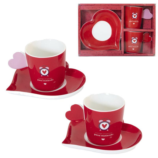JUEGO CAFE 2X100ML AMOR