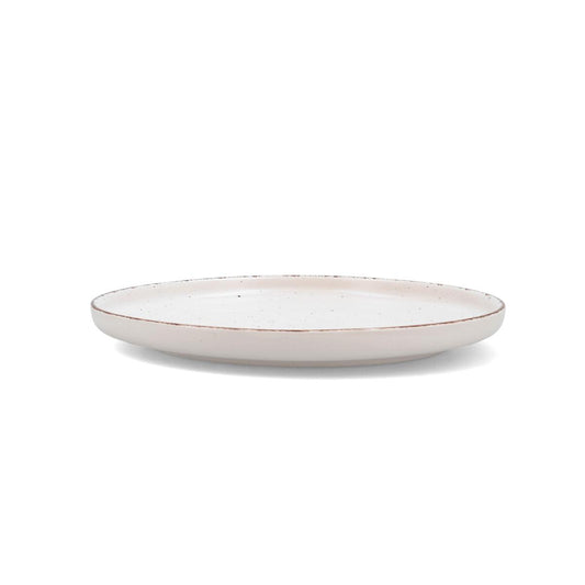 PLATO LLANO EFECTO GASTADO BLANCO