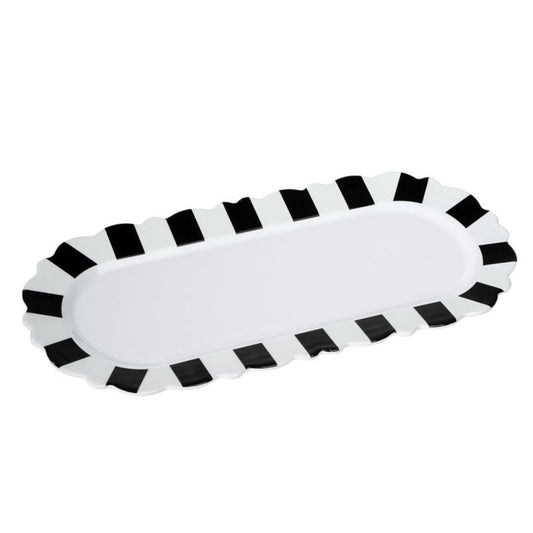 BANDEJA MELAMINA EXCELLENCE RAYAS 38X17CM