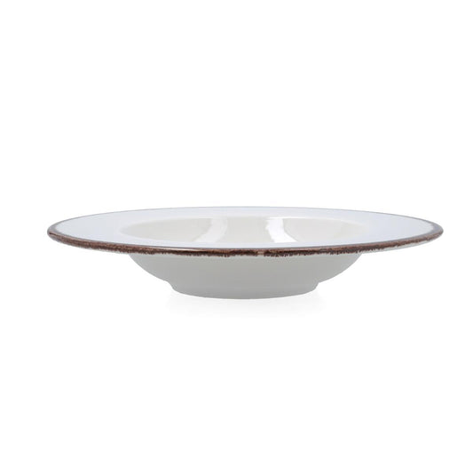 PLATO PASTA 30CM CRETA