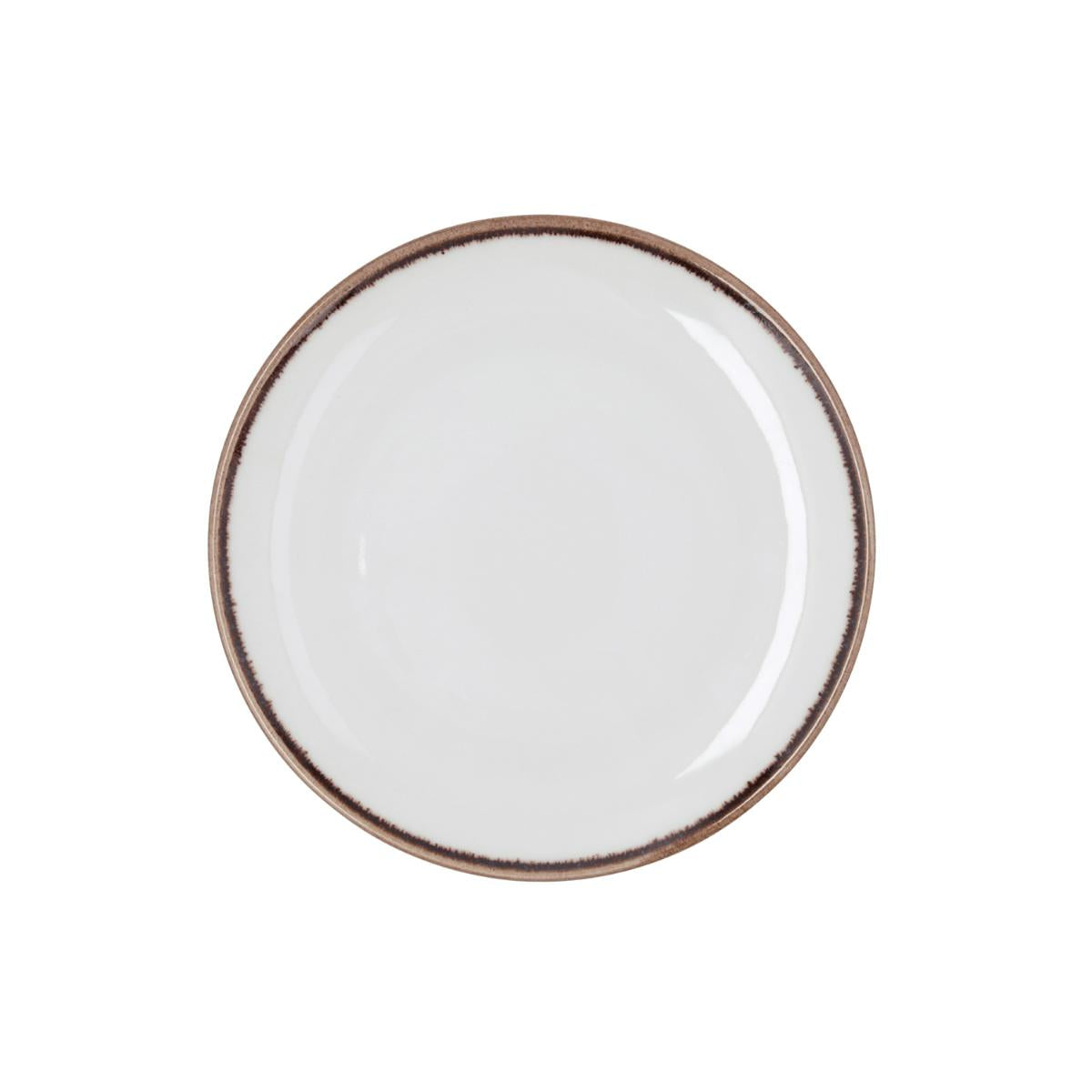 PLATO POSTRE 21CM CRETA