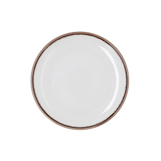 PLATO POSTRE 21CM CRETA