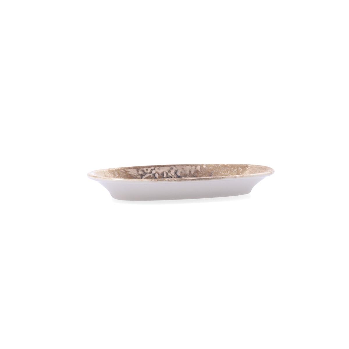 BANDEJA OVAL 19CM METEORA