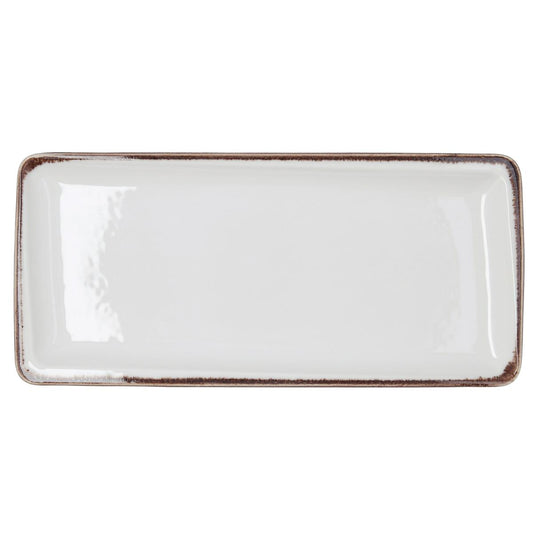 BANDEJA RECTANGULAR 34CM CRETA