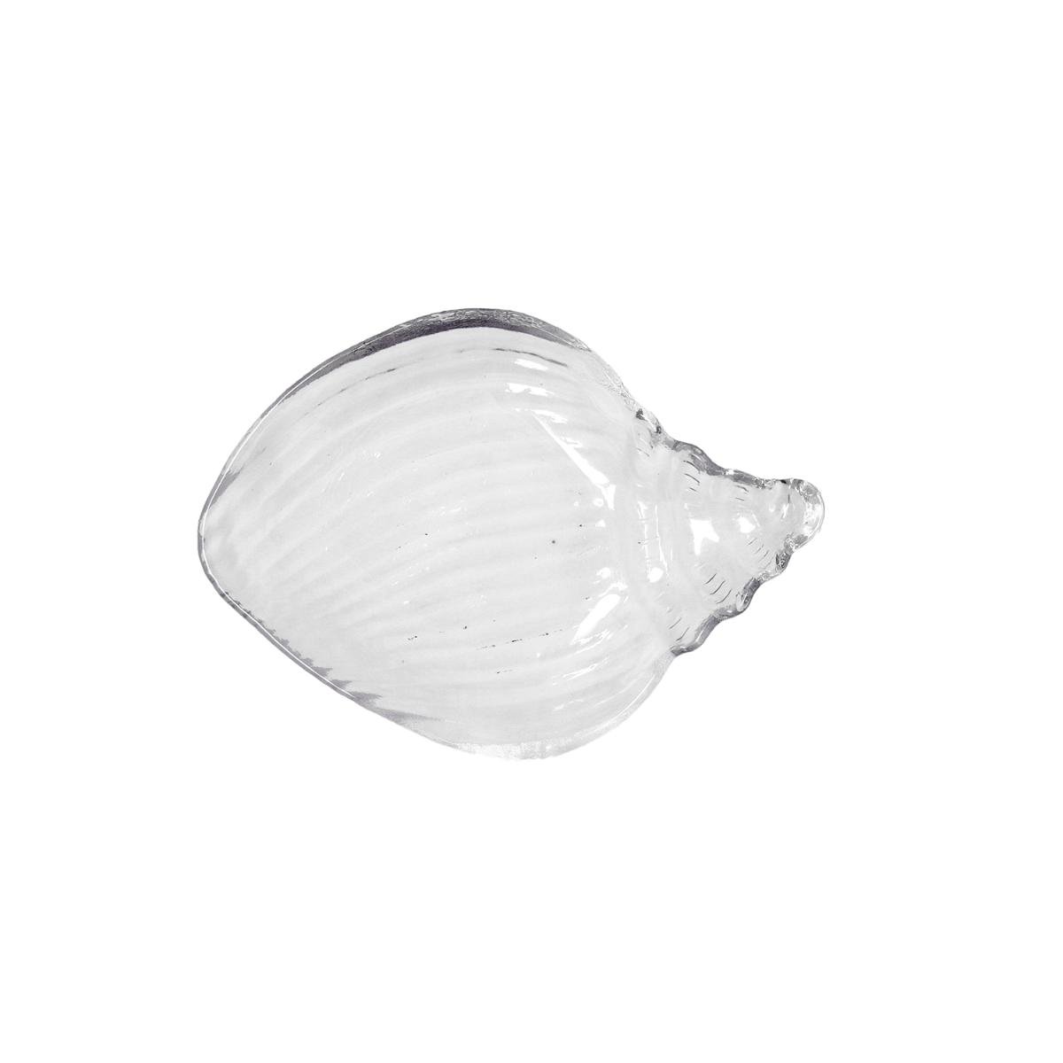 PLATITO CARACOLA VIDRIO