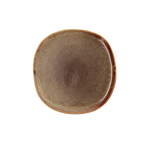 PLATO POSTRE 20CM IMPACT GOLD