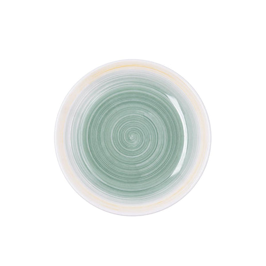 PLATO POSTRE TAORMINA VERDE