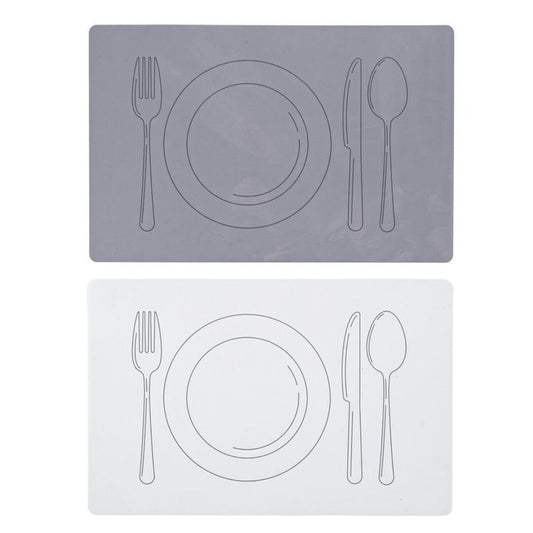 JUEGO DE 2 INDIVIDUAL PLASTICO CUBIERTOS