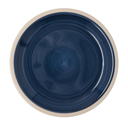 PLATO LLANO BALTICO AZUL MARINO